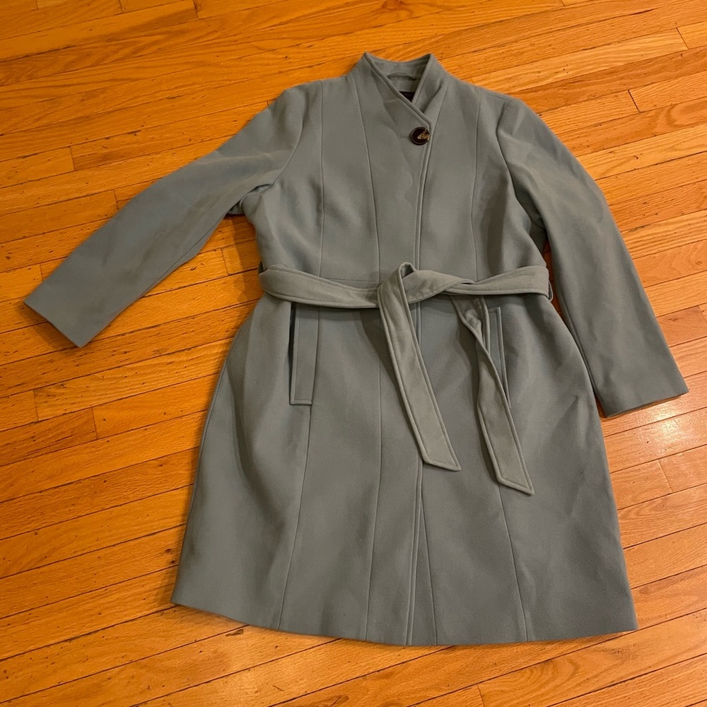 Arctic winter blue coat style coat y2k - Picture 10 of 12